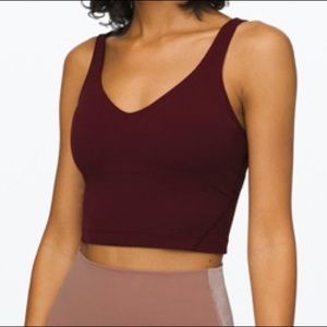 Align Tank Top Lululemon Garnet